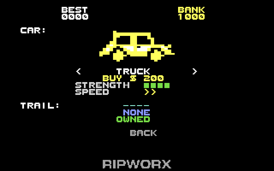The garage screen